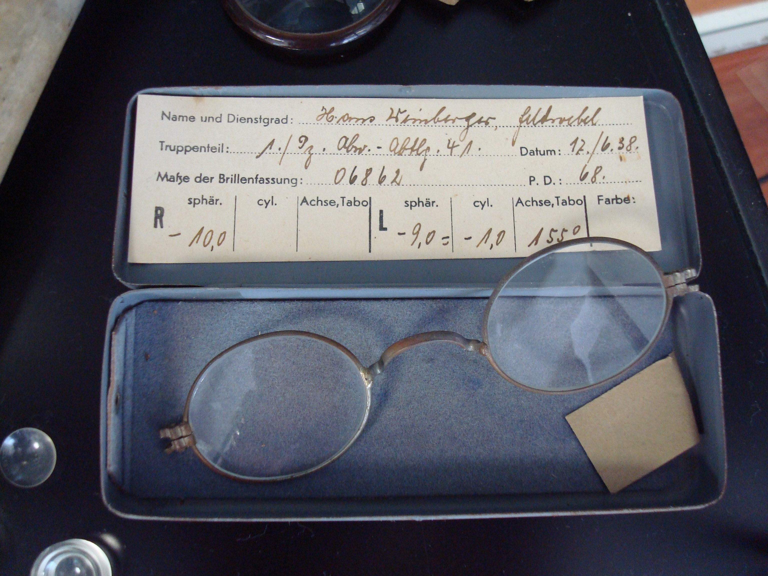 Kleine eigene Optik-Sammlung